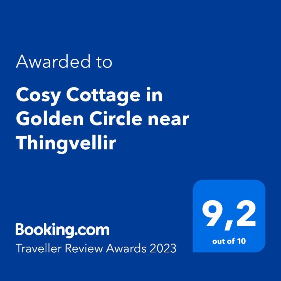 Cosy Cottage In Golden Circle Near Thingvellir Vaolaekir Eksteriør billede